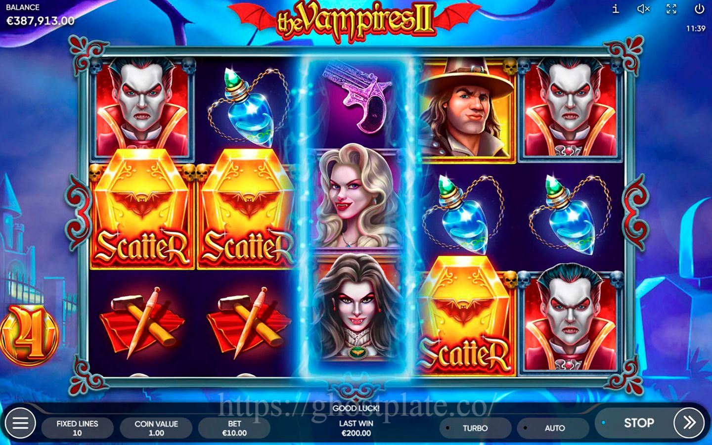 The Vampires II: Slot Horor dengan Suasana Mencekam