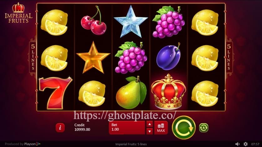 Imperial Fruits: Slot Buah Kekaisaran dengan RTP Stabil