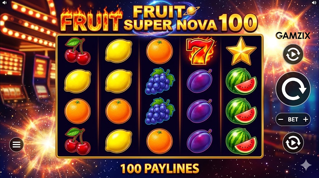 Fruit Super Nova 100 slot